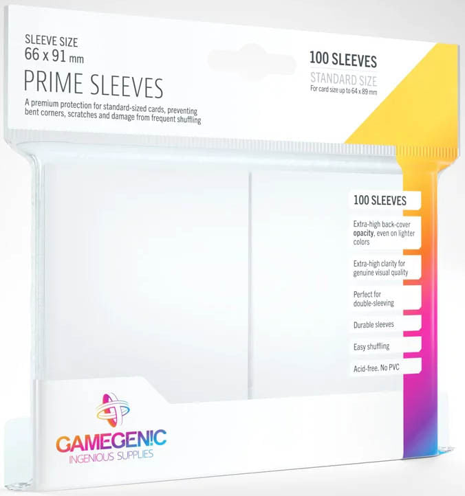 Gamegenic - Prime Sleeves (Branco)