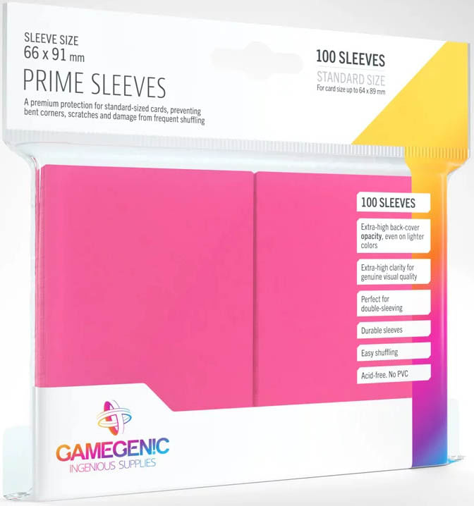 Gamegenic - Prime Sleeves (Rosa)