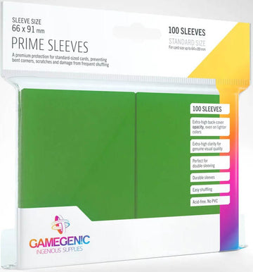 Gamegenic - Prime Sleeves (Verde)