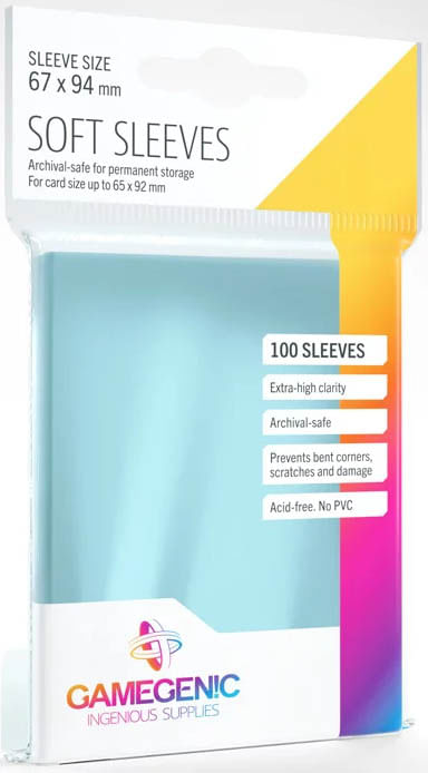 Gamegenic - Soft Sleeves