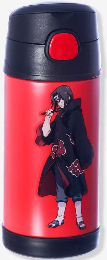Garrafa Click com Canudo - Akatsuki - Naruto - 300ml
