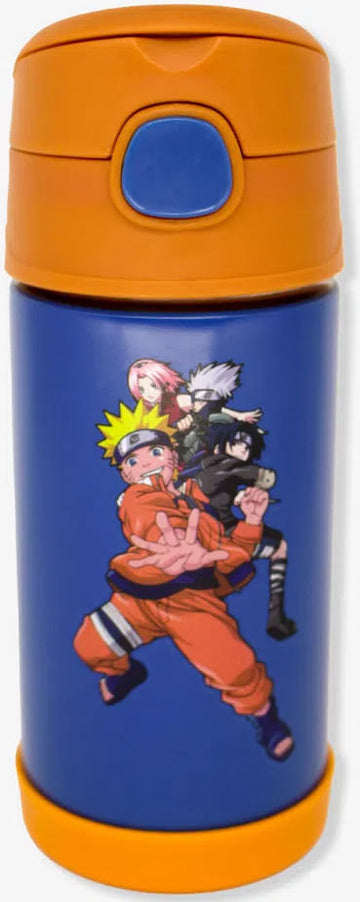 Garrafa Click com Canudo - Naruto - 300ml