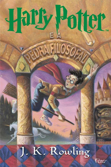 Harry Potter  e a Pedra Filosofal - J.K Rowling (Capa Cartão)