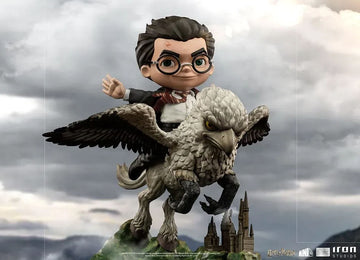 Harry Potter and Buckbeak - Harry Potter - MiniCo Illusion - Iron Studios