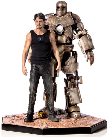 Iron Man - Tony Stark & Mark I 1/10 - Iron Studios