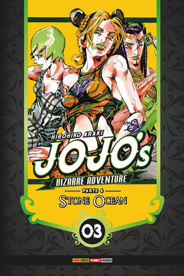 Jojo´s Bizarre Adventure - Parte 6 - Stone Ocean - Vol.03