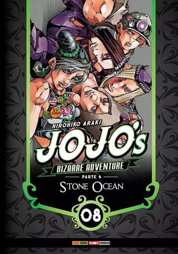 Jojo´s Bizarre Adventure - Parte 6 - Stone Ocean - Vol.08