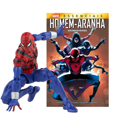 KIT Spider-Man - Ben Reilly Marvel Legends + Homem-Aranha - Aranhaverso