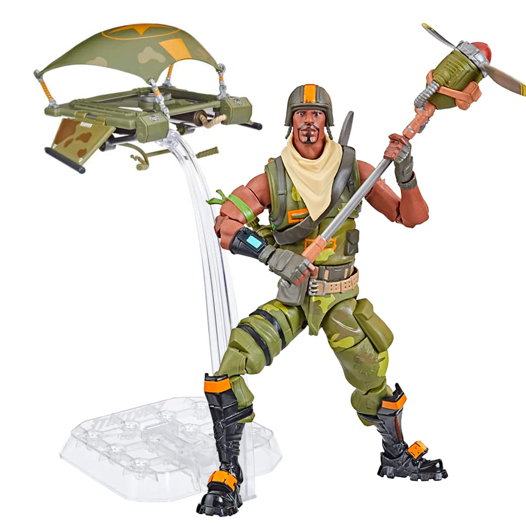 KIT Fortnite -  Aerial Ace Trooper + Planador Aerial Assault One