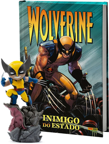 Kit Wolverine - MiniCo + Wolverine - Inimigo do Estado