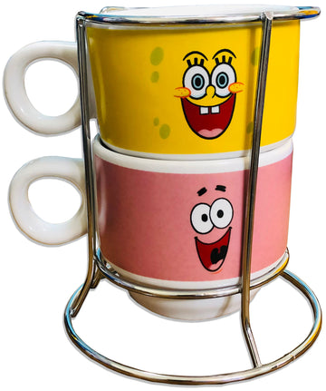 Kit Xícaras - Bob Esponja