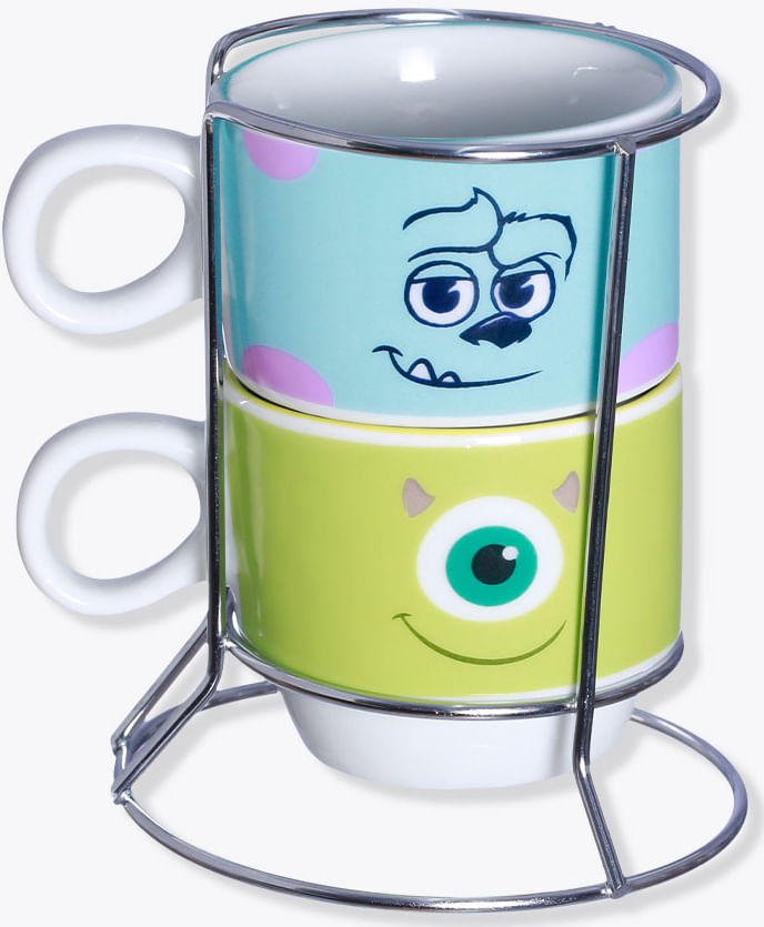 Kit Xícaras C/2pcs - Monstros S.A.