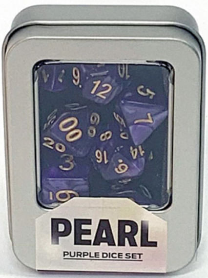 Kit de Dados - Pearl - Purple