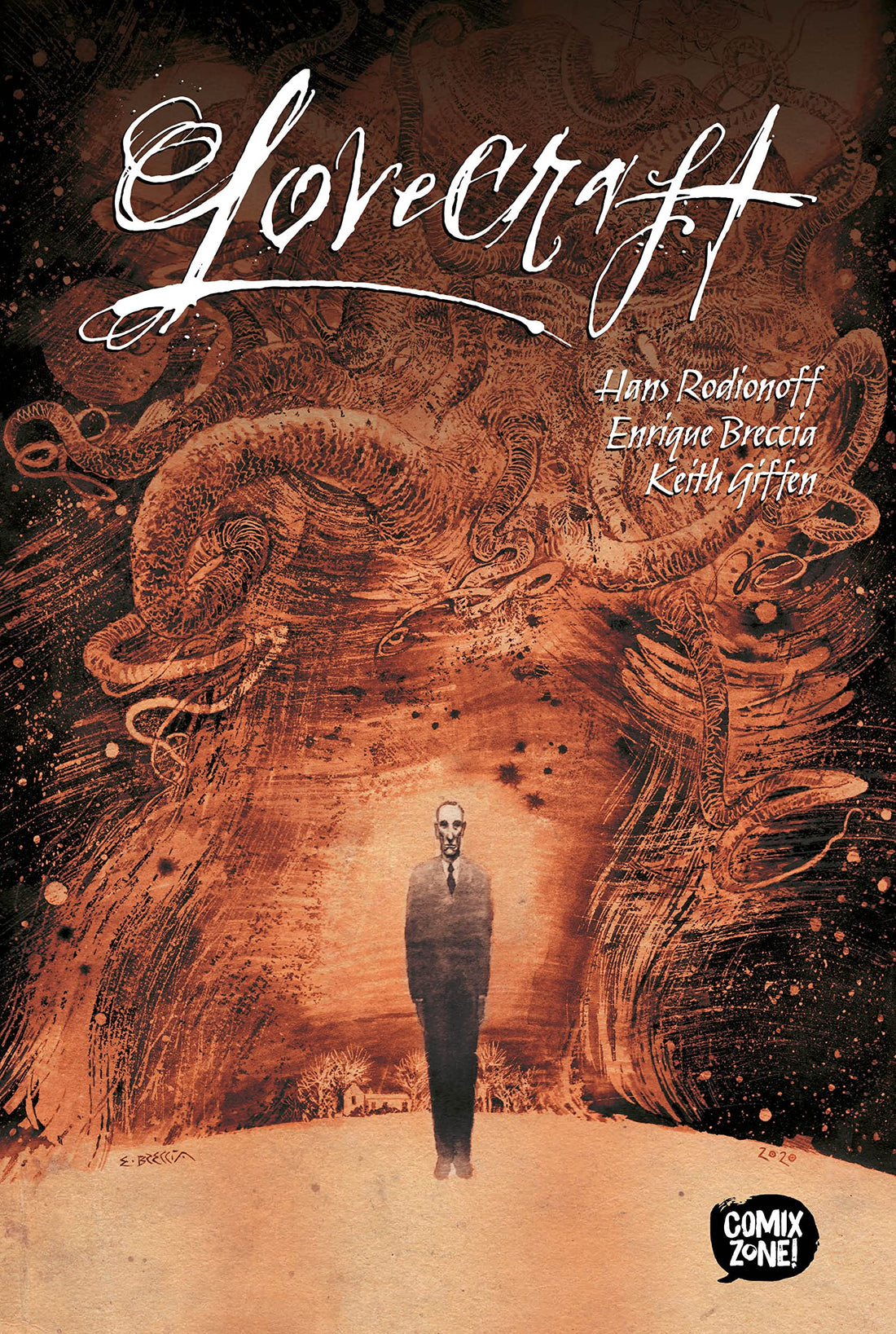Lovecraft (Biografia em Quadrinhos) - Hans Rodionoff, Enrique Breccia e Keith Giffen