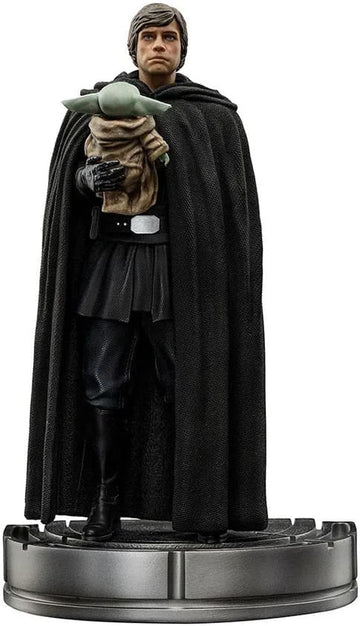 Luke Skywalker and Grogu - The Mandalorian - Art Scale 1/10 - Iron Studios