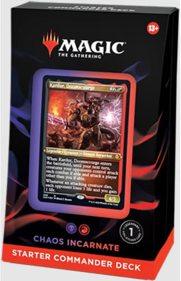 Starter Commander Deck - Chaos Incarnate - Inglês - Magic The Gathering