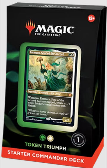 Starter Commander Deck - Token Triumph - Inglês - Magic The Gathering