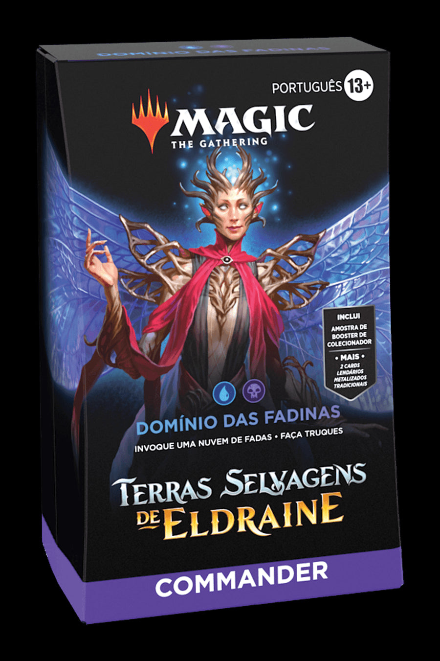 Magic: The Gathering - Terras Selvagens de Eldraine - Deck de Commander - Domínio das Fadinas