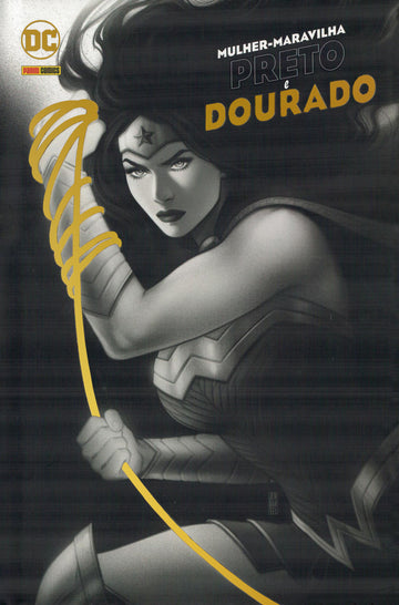 Mulher-Maravilha - Preto e Dourado