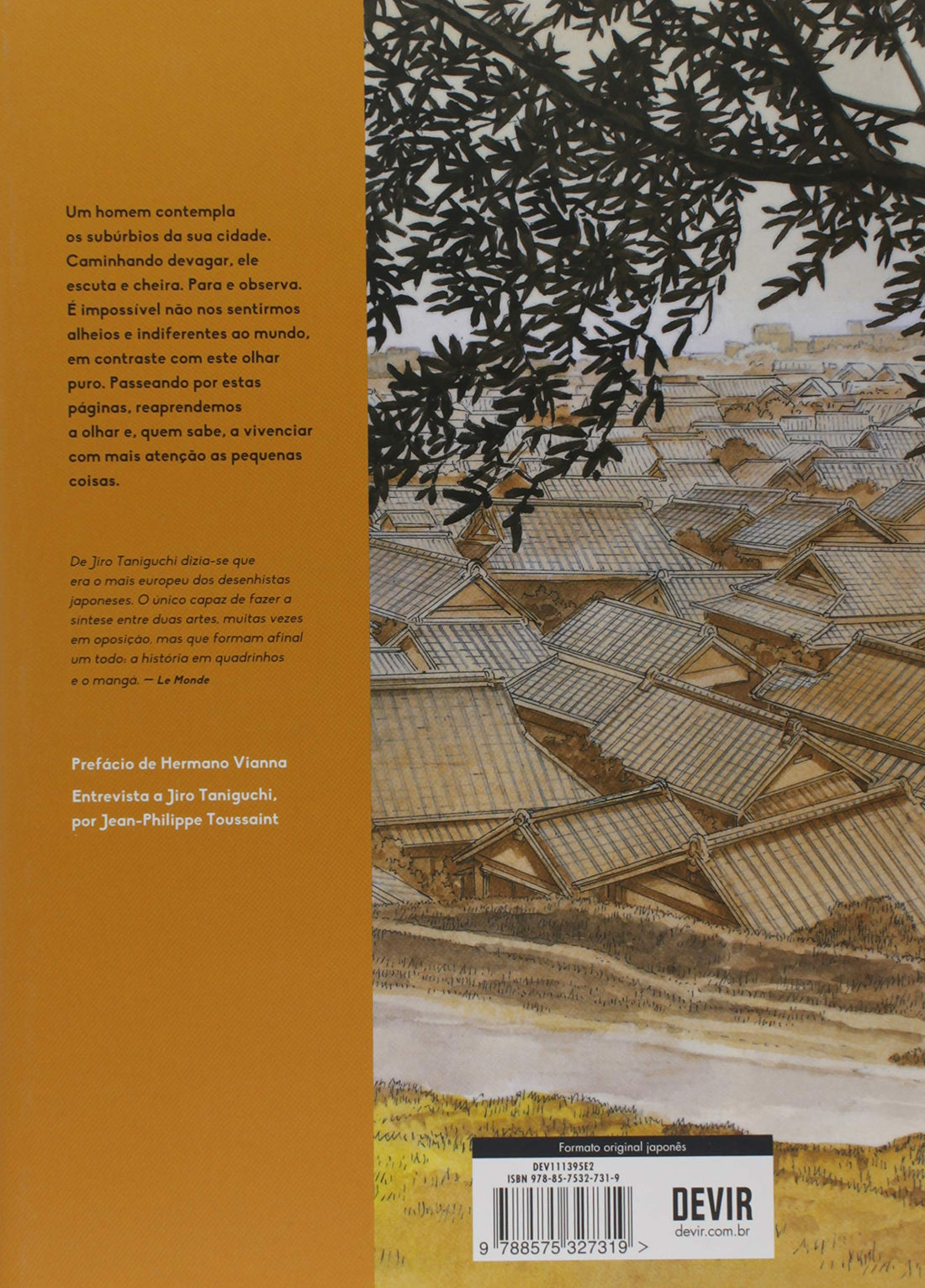 O Homem Que Passeia - Jiro Taniguchi