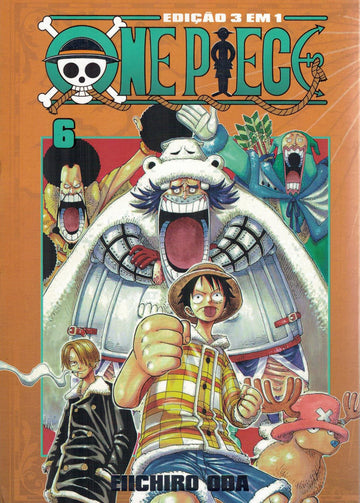 One Piece - 3 em 1 - Vol.06