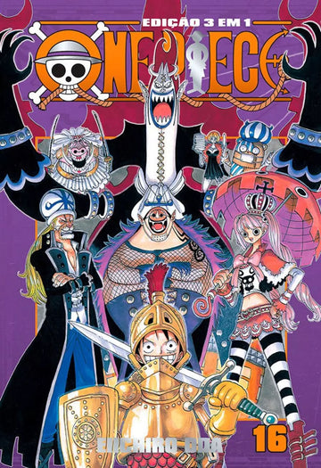 One Piece - 3 em 1 - Vol.16