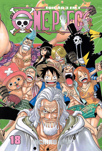One Piece - 3 em 1 - Vol.18