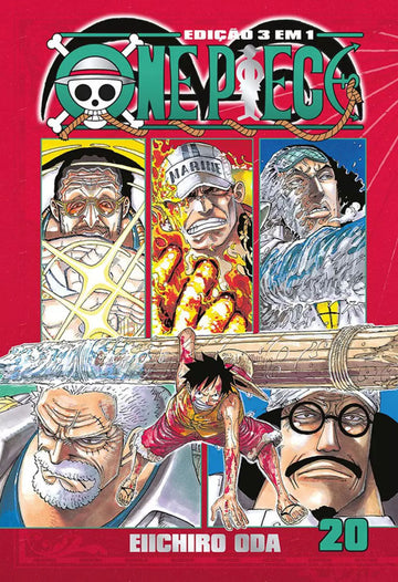One Piece - 3 em 1 - Vol.20
