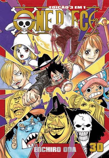One Piece - 3 em 1 - Vol.30