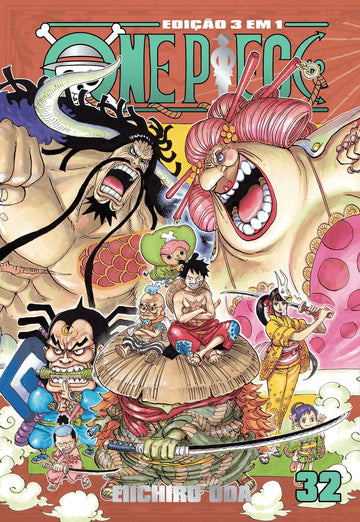 One Piece - 3 em 1 - Vol.32