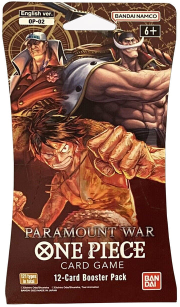 One Piece - Blister Avulso - OP-02 - Paramount War