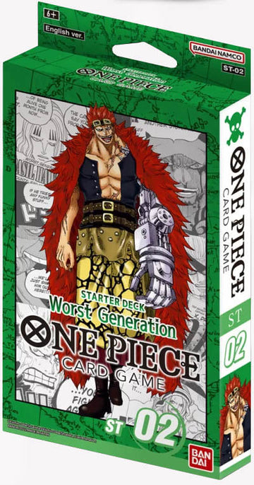 One Piece - Deck Inicial - ST-02 - Worst Generation