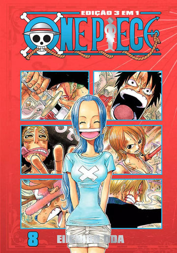 One Piece - 3 em 1 - Vol.08