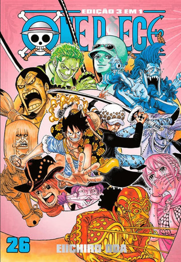 One Piece - 3 em 1 - Vol.26