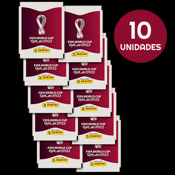 Cartela c/ 10 Envelopes - Copa Do Mundo 2022 -  FIFA WORLD CUP QATAR 2022S