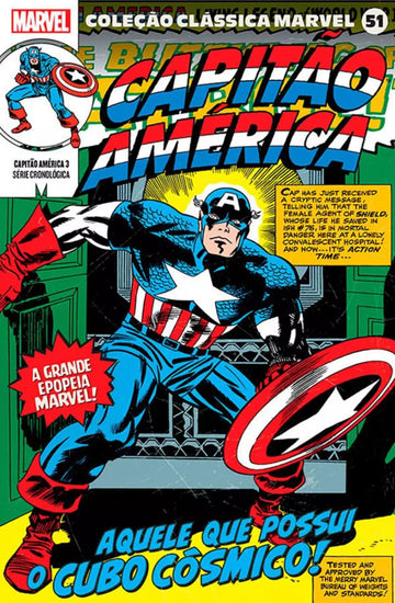 Coleção Clássica Marvel - Vol. 51 - Capitão América - Vol.03