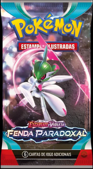 Pokémon Booster Unitário - Escarlate e Violeta - Fenda Paradoxal
