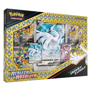 Pokémon Realeza Absoluta - Box Lugia V e Unown V