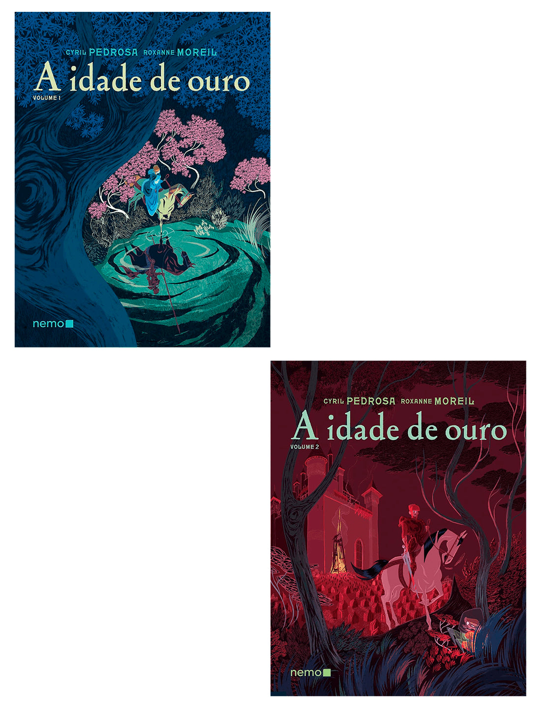 Pack A Idade de Ouro - Vols.01 e 02 - Roxanne Moreil e Cyril Pedrosa