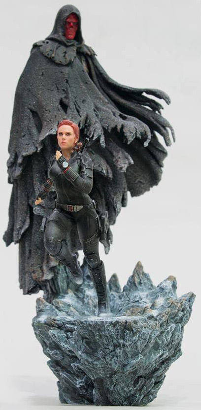 Pack Black Widow - Avengers:Endgame - Bds Art Scale 1/10 + Red Skull 1/10 Bds Avengers:Endgame
