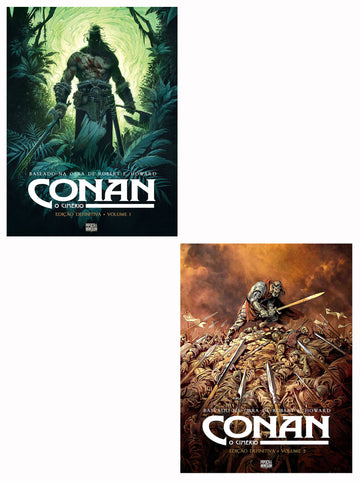 Pack Conan, O Cimério - Edição Definitiva - Vols.01 e 02
