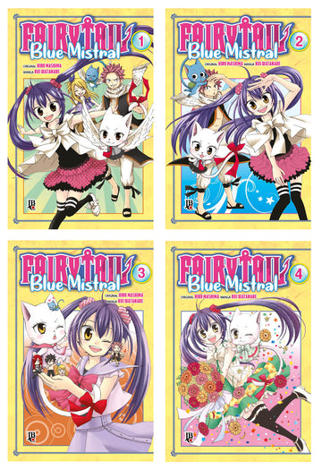 Pack Fairy Tail - Blue Mistral - Vols.01 ao 04