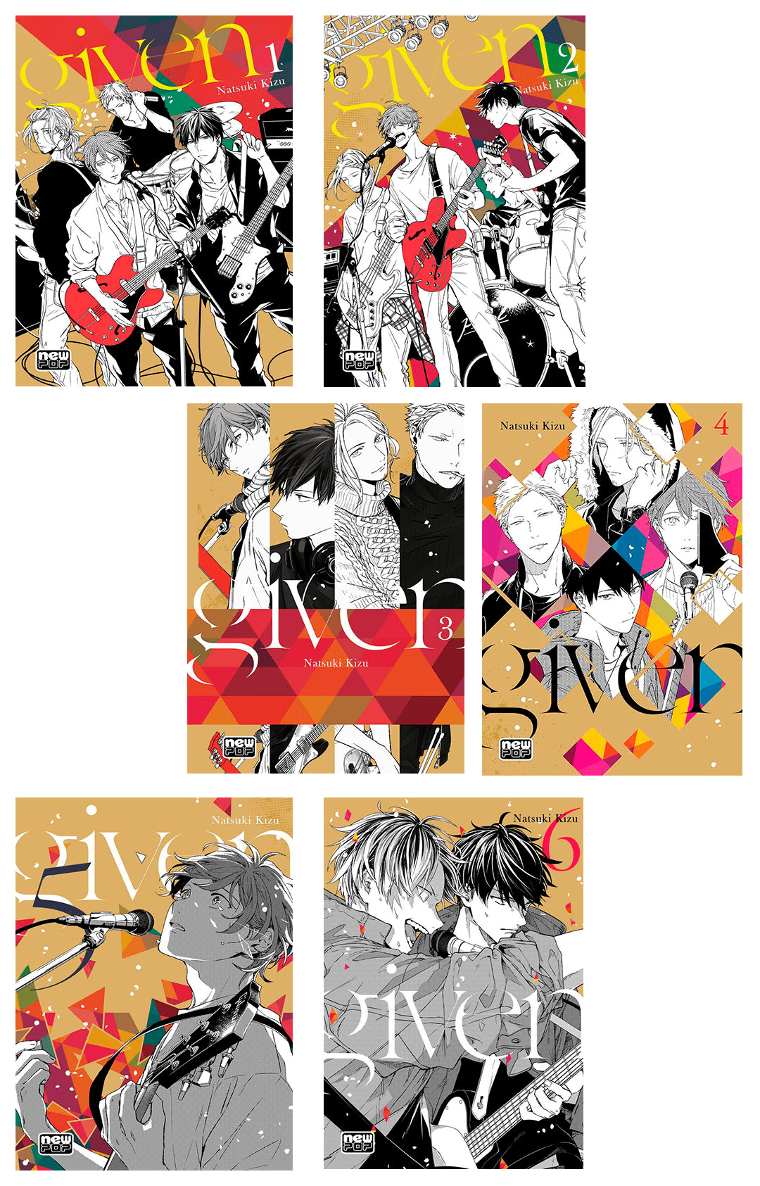 Pack Given - Vols.1 ao 6