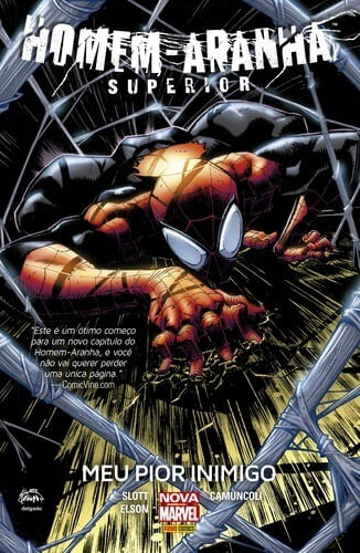 Pack Homem-Aranha Superior - Meu Pior Inimigo, Mente Conturbada, Sem Saída, Mal necessário, Venom Superior e Nação Duende