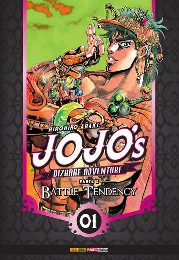 Pack Jojo's Bizarre Adventure - Parte 2 - Battle Tendency - Vols.01 ao 4