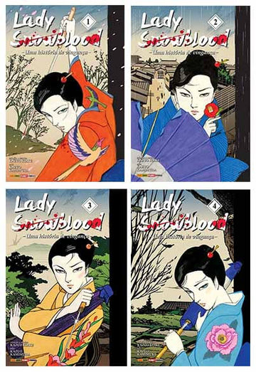 Pack Lady Snowblood - Vols.01 ao 04 (Obra Completa)