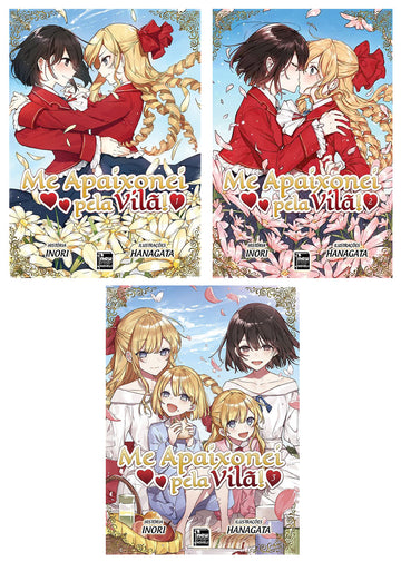 Pack Me Apaixonei Pela Vilã - Vols.01 ao 03