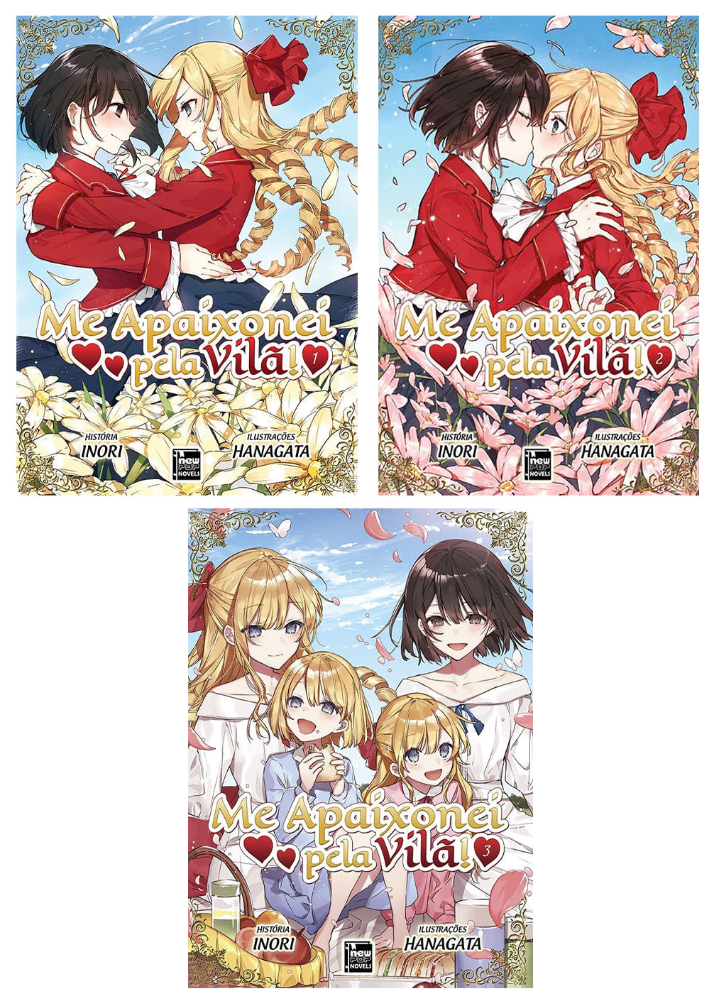 Pack Me Apaixonei Pela Vilã - Vols.01 ao 03