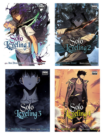 Pack Solo Leveling - Vols.01 ao 04
