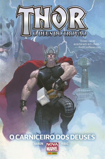 Pack Thor - O Deus do Trovão - O Carniceiro dos Deuses (Vol.1), Bomba Divina (Vol.2), O Amaldiçoado (Vol.3) e Os Últimos Dias de Midgard (Vol.4)